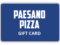 Paesano pizza