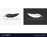 The feathers