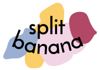 Split banana