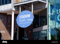 Stadium plaza, cardiff