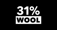 31% wool