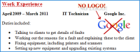 Cv that works