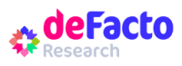 Defacto research