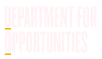 Department for opportunities