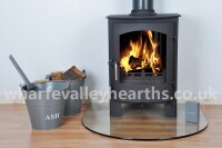 Glass hearths