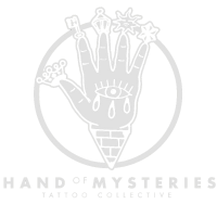 Hand of mysteries tattoo collective