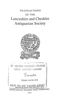Lancashire and cheshire antiquarian society