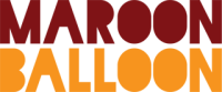 Maroon balloon web design