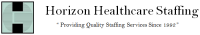 Horizon healthcare staffing