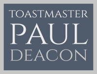 Toastmaster paul deacon