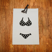 Polkadot bikini