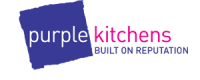 The purple kitchen