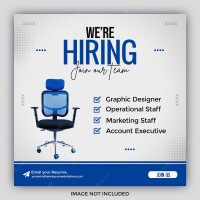 Vacancy poster