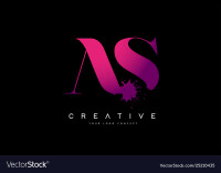 Purple ink graphics & designs