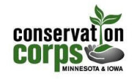 Conservation corps minnesota and iowa