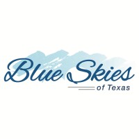 Blue skies of texas