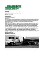 Shamrock valley enterprises ltd.