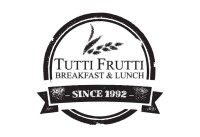 Tutti frutti - déjeuners et dîners