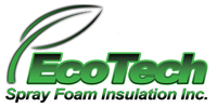 Ecotech spray foam insulation