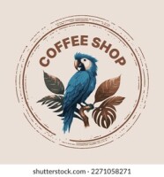 Blue parrot coffee