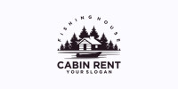 Log cabin lodge