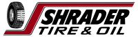 Shrader tire and oil