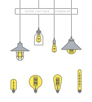Vintage lamps and bulbs