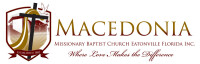 Macedonia missionary baptist church