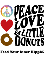 Peace, love and little donuts