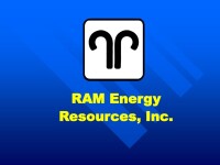Ram energy resources, inc.