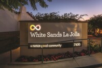 White sands of la jolla