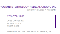 Yosemite pathology medical grp