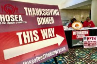 Hosea feed the hungry and homeless