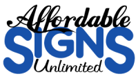 Affordable signs