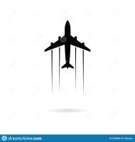 Black airplane
