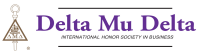 Delta mu delta - international academic honor society in business (official)