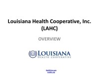 Louisiana health cooperative, inc. (lahc)