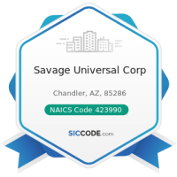 Savage universal corporation