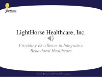 Lighthorse healthcare, inc.