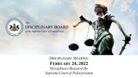 The disciplinary board of the supreme court of pennsylvania