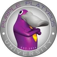 Purple platypus