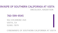 Cyberknife of Southern California at Vista