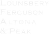 Lounsbery ferguson altona & peak llp