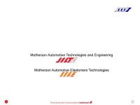 Motherson Automotive Elastomers Technology