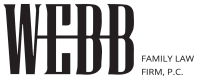 Webb family law firm, p.c.