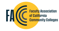 Faculty association of california community colleges