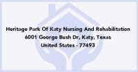 Heritage park of katy nursing & rehabilitation