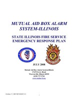Mutual aid box alarm system - illinois