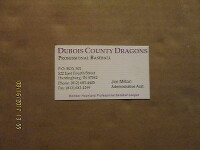Dubois County Dragons Professional Baseball Club