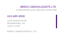 Berks cardiologists ltd.